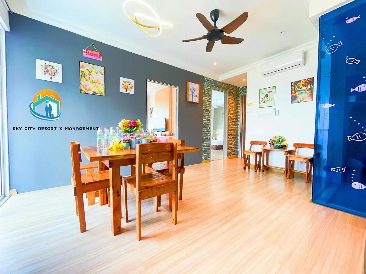 Apartamento The Wave Malacca City 8Pax 3Bed Cultural Street Open Air Pool Game Console