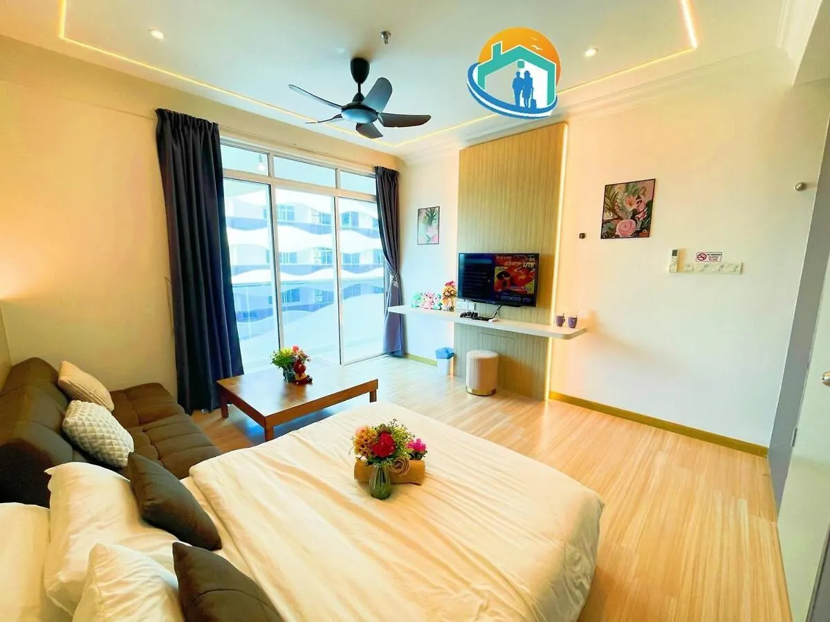 Apartmán The Wave Malacca City 8Pax 3Bed Cultural Street Open Air Pool Game Console Malajsie
